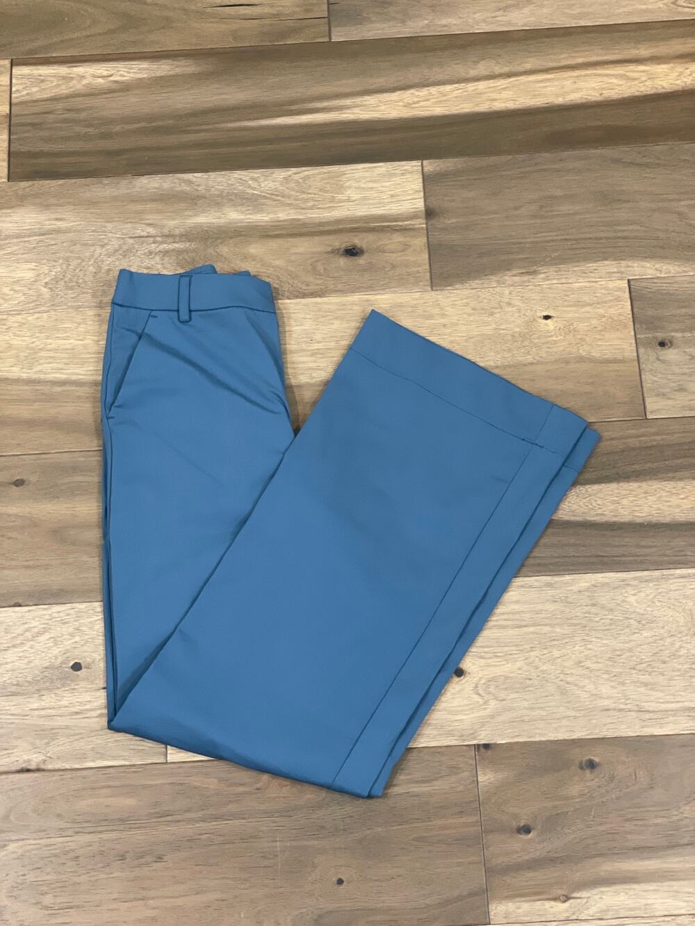 Halara Flex DayStretch Size S Teal High Waisted Work Flare Pants NWT